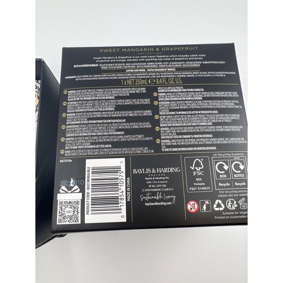Baylis & Harding Sweet Mandarin & Grapefruit Collection 8.4 FL. X 2 - Picture 4 of 4